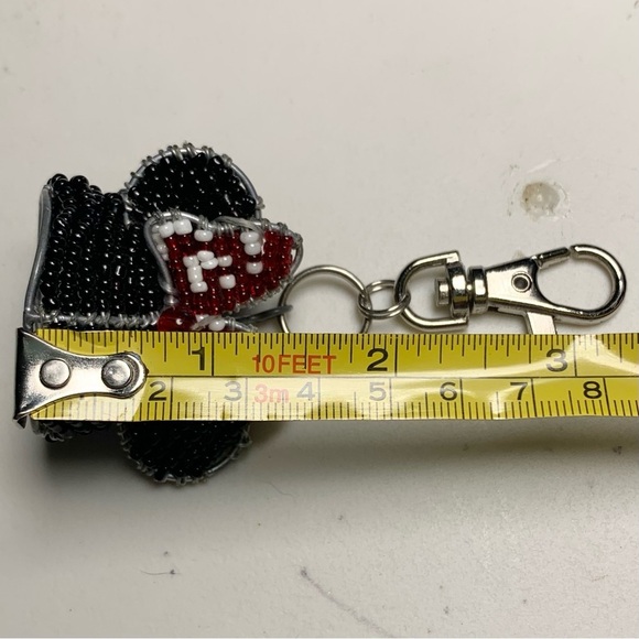 Vintage Handmade Minnie Mouse Ears Keychain - Picture 5 of 8